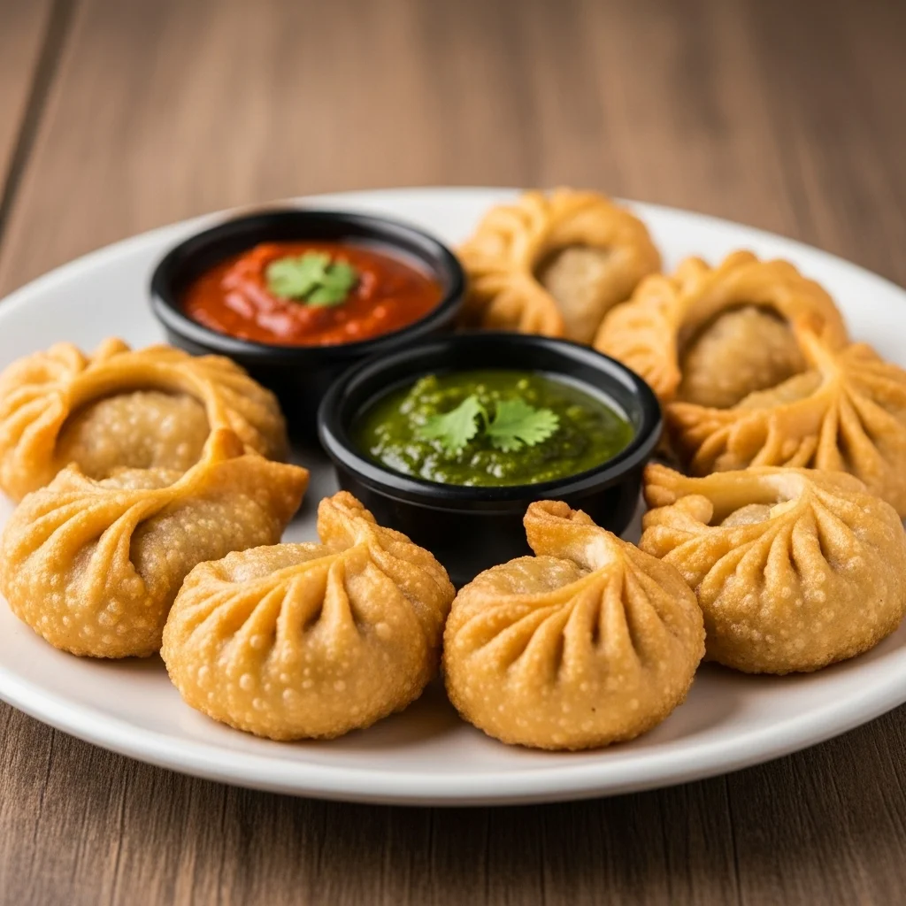 Paneer Momos Fry